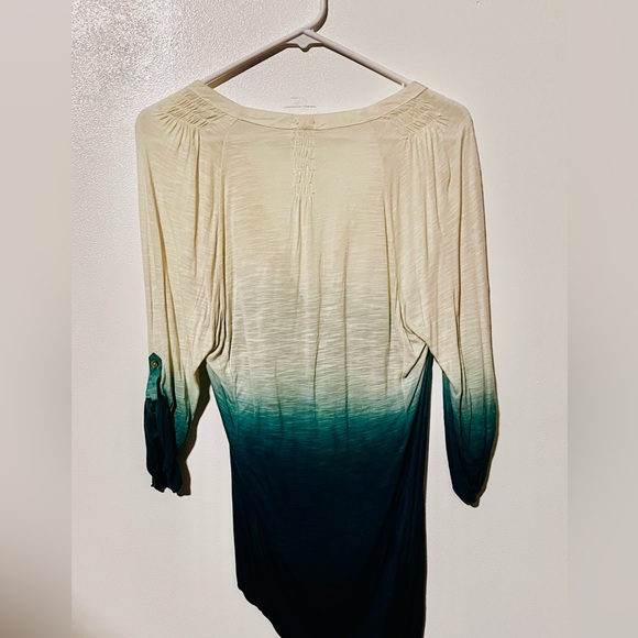 Turquoise Ombré Shirt by TINY - Picture 9 of 11